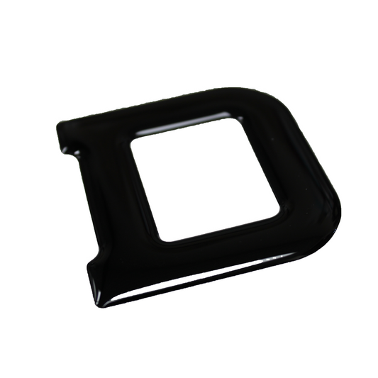 D - 50mm 3D Metro Black Carbon [12 per pack]