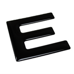 E - 50mm 3D Metro Black Carbon [12 per pack]