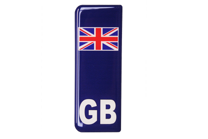 Gel Badges/Flags for Standard UK Number Plates