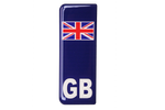 Gel Badges/Flags for Standard UK Number Plates [Sheet of 10]