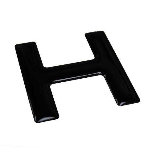 H - 50mm 3D Metro Black Carbon [12 per pack]