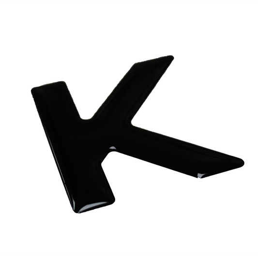 K - 50mm 3D Metro Black Carbon [12 per pack]