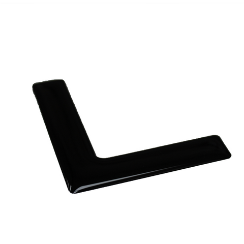 L - 50mm 3D Metro Graphite Carbon [12 per pack]