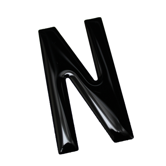 N - Standard Irish 3D Gel [Sheet of 12]