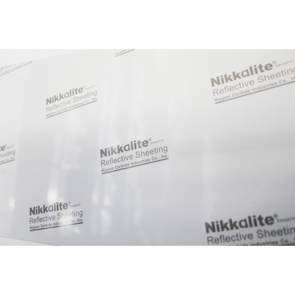 Yellow Oblong Reflective Blank - EV/Green Flash