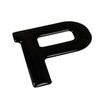 P - 50mm 3D Metro Split Digit [12 per pack]